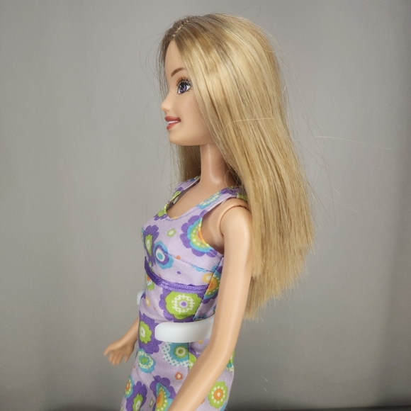 2006 Chic Barbie purple dress Summer doll - Picture 4 of 9